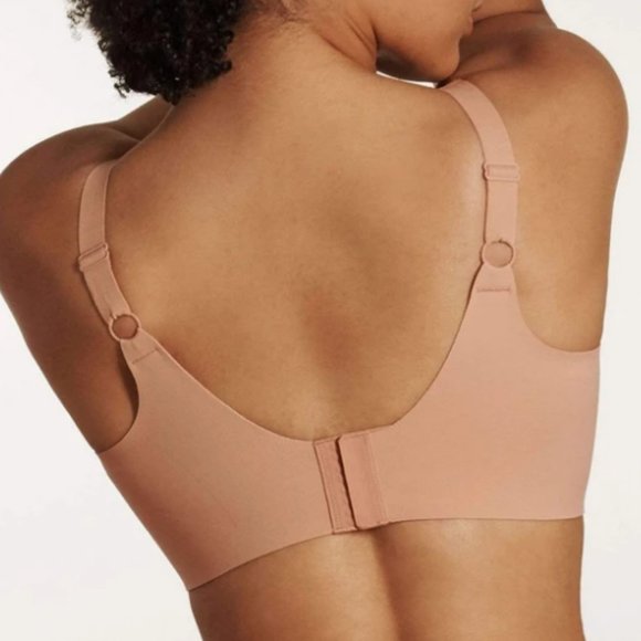 Evelyn & Bobbie Beyond Seamless Wirefree Bra~Black~Size 3XL - Picture 2 of 3